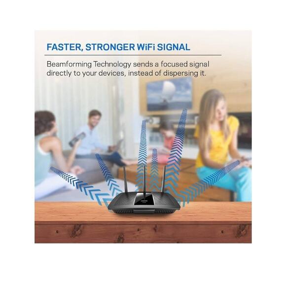 Linksys EA7300 Max-Stream: AC1750 Dual-Band Wi-Fi Router - Picture 4 of 12